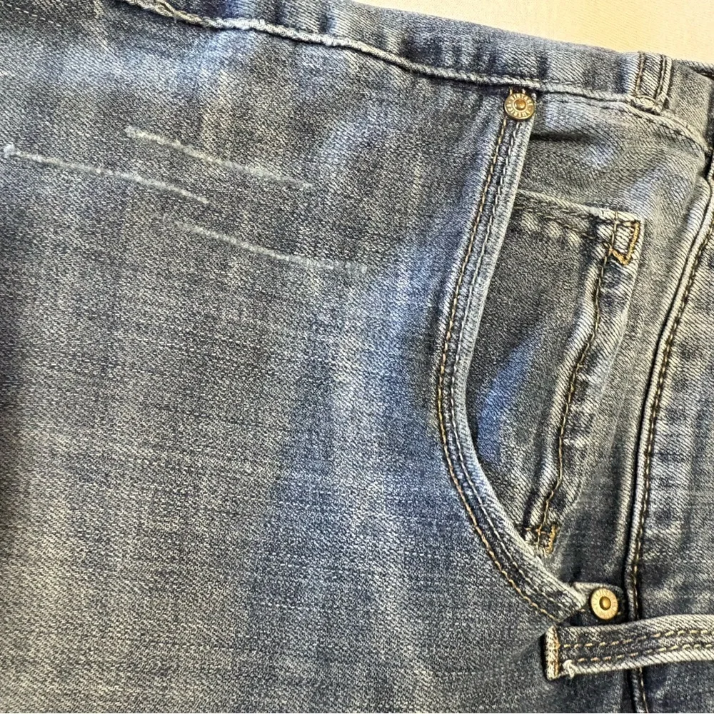 Vintage America Light Blue Straight Leg Jeans - Picture 4 of 5